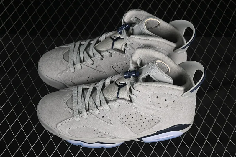 All categories Air Jordan Jordan series basketball shoes Air Jordan 6 F version Air Jordan 6 Retro "Georgetown" AJ6 Joe 6 Georgetown gray blue CT8529-012